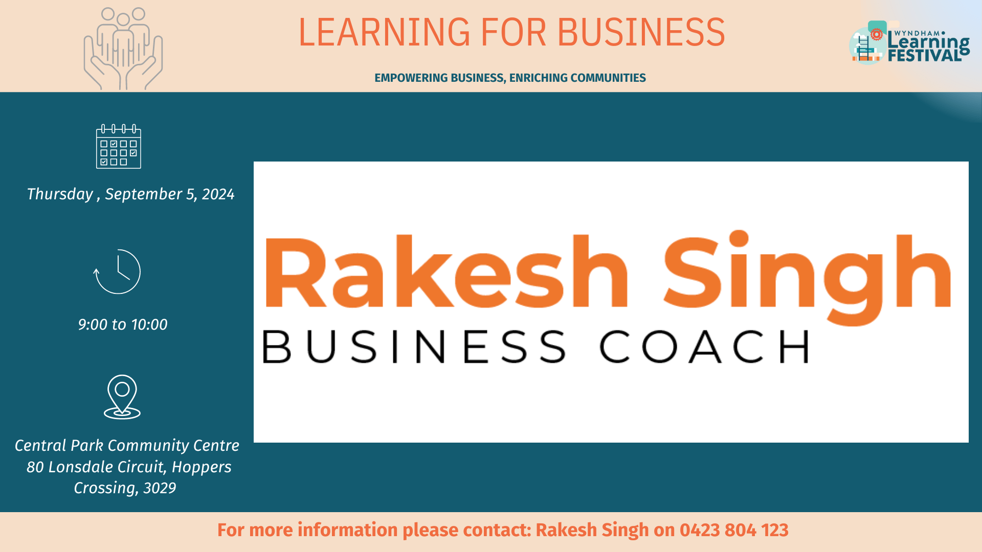 Rakesh Singh Business Coaching